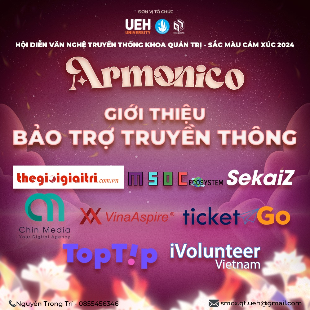 Armonico - Sắc Màu Cảm Xúc 2024